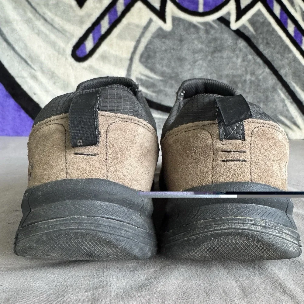 Size 11.5 - Skechers Slip On Shoes Men's Relaxed Fit Memory Foam Suede Grey